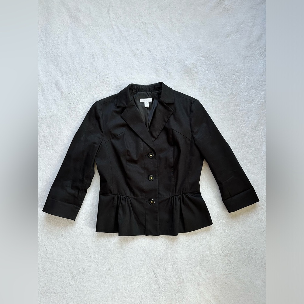 Charter Club Black Blazer